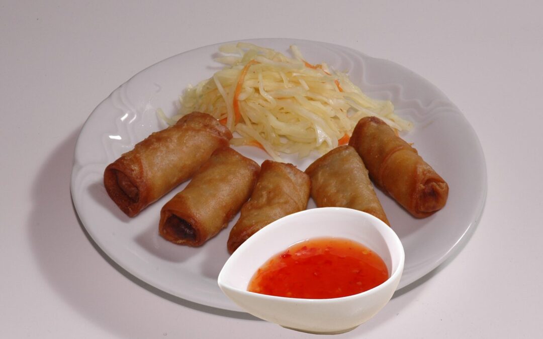 Nem rán fried spring rolls